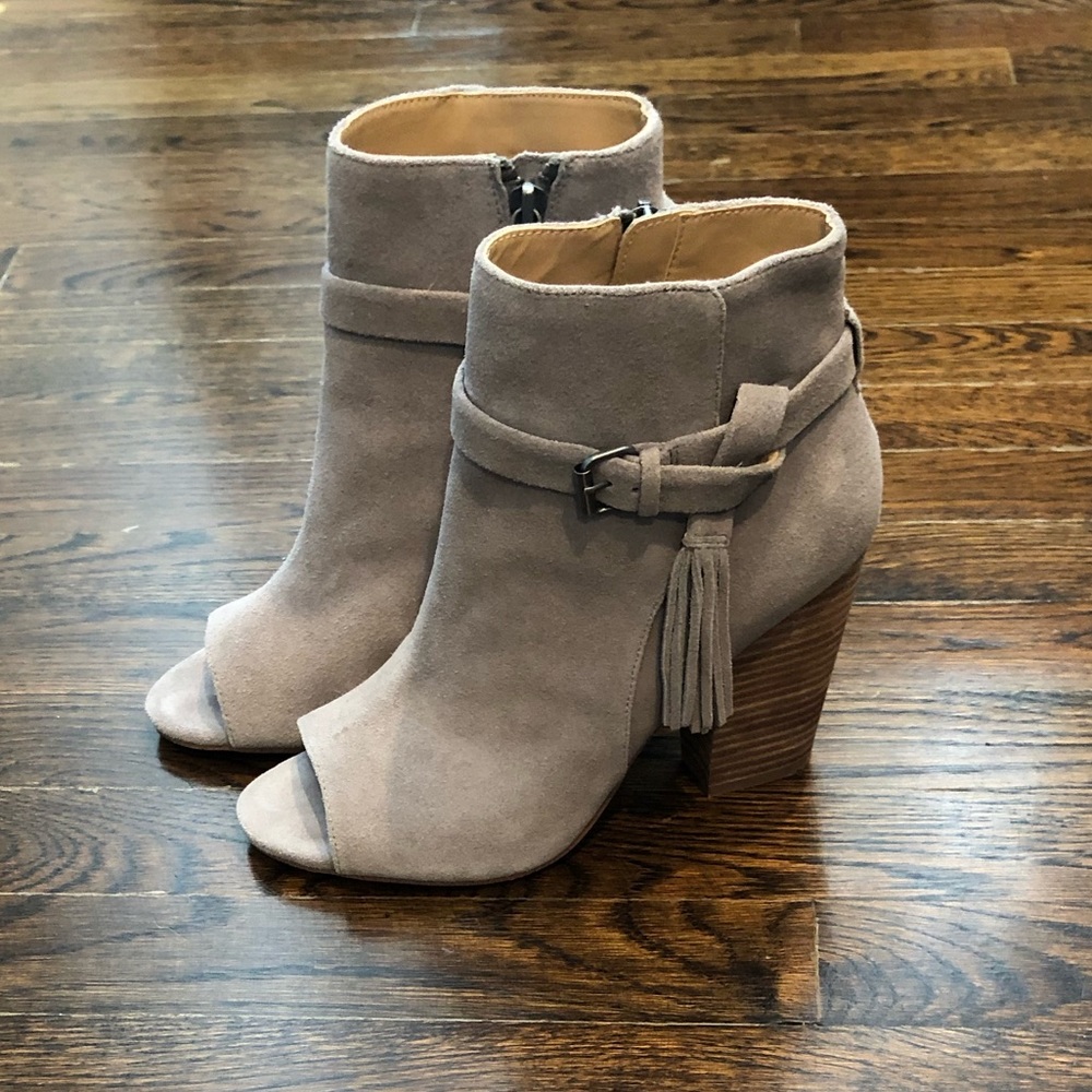 Joe’s Jeans Celina Peep-Toe Booties